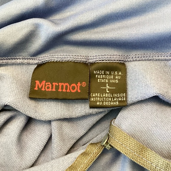 Marmot 1/2 Zip Nylon Blend Pullover - Blue - L - Picture 7 of 8